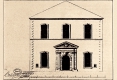 192-1750-ANCIENNE FACADE DU THEATRE DE LA COMEDIE Emplacement de l’Opéra de Léopold rue des Cordeliers