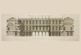 302-1745-GERMAIN BOFFRAND-FACADE-SUR-LA-COUR-DU-PALAIS-DE-NANCY-Mariette's Architecture Francaise. 1727. by Antoine Herisset